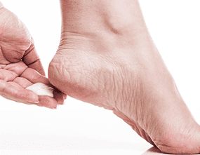Heel crack